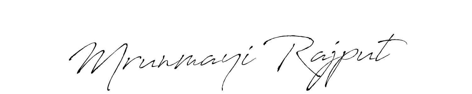 You should practise on your own different ways (Antro_Vectra) to write your name (Mrunmayi Rajput) in signature. don't let someone else do it for you. Mrunmayi Rajput signature style 6 images and pictures png