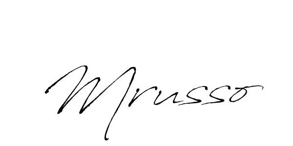 Similarly Antro_Vectra is the best handwritten signature design. Signature creator online .You can use it as an online autograph creator for name Mrusso. Mrusso signature style 6 images and pictures png