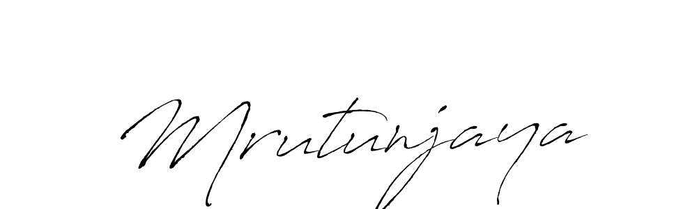 Make a beautiful signature design for name Mrutunjaya. With this signature (Antro_Vectra) style, you can create a handwritten signature for free. Mrutunjaya signature style 6 images and pictures png