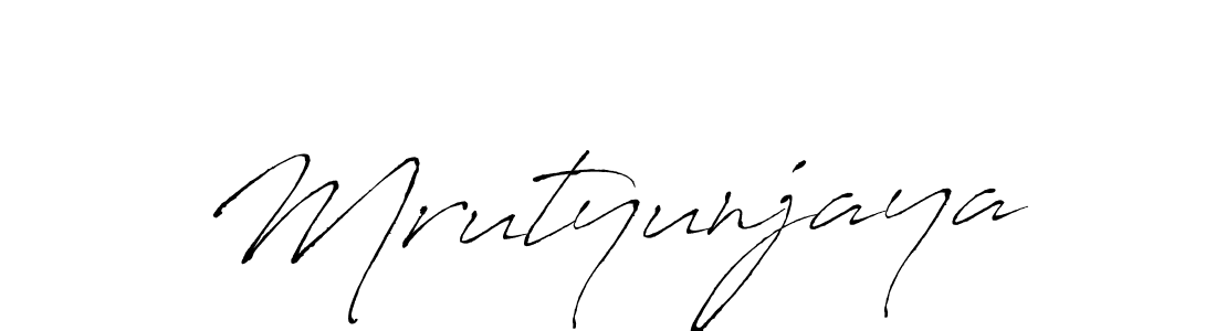 Design your own signature with our free online signature maker. With this signature software, you can create a handwritten (Antro_Vectra) signature for name Mrutyunjaya. Mrutyunjaya signature style 6 images and pictures png