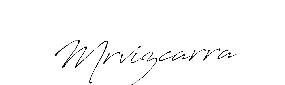 How to make Mrvizcarra signature? Antro_Vectra is a professional autograph style. Create handwritten signature for Mrvizcarra name. Mrvizcarra signature style 6 images and pictures png