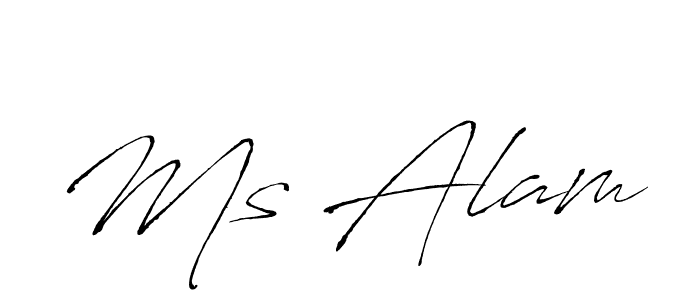 The best way (Antro_Vectra) to make a short signature is to pick only two or three words in your name. The name Ms Alam include a total of six letters. For converting this name. Ms Alam signature style 6 images and pictures png