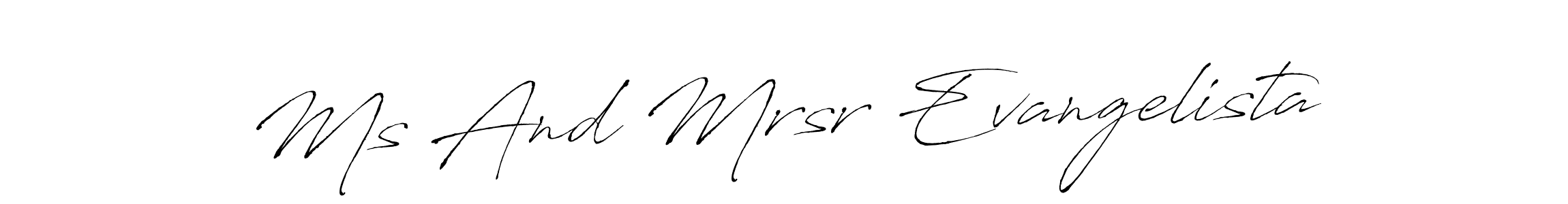 Here are the top 10 professional signature styles for the name Ms And Mrsr Evangelista. These are the best autograph styles you can use for your name. Ms And Mrsr Evangelista signature style 6 images and pictures png