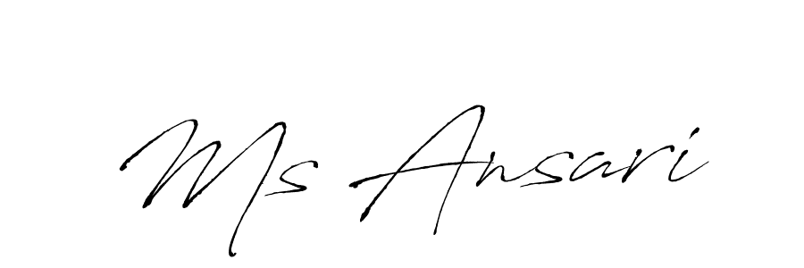 This is the best signature style for the Ms Ansari name. Also you like these signature font (Antro_Vectra). Mix name signature. Ms Ansari signature style 6 images and pictures png