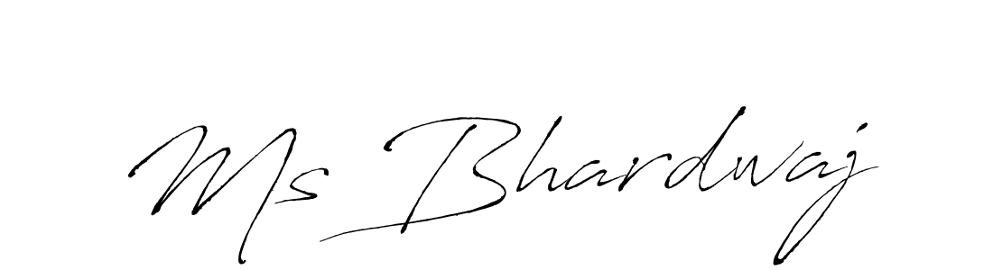 The best way (Antro_Vectra) to make a short signature is to pick only two or three words in your name. The name Ms Bhardwaj include a total of six letters. For converting this name. Ms Bhardwaj signature style 6 images and pictures png