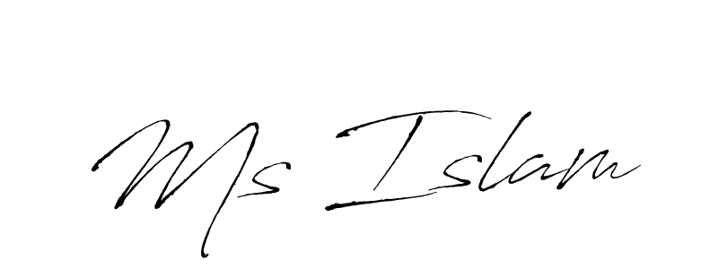 How to Draw Ms Islam signature style? Antro_Vectra is a latest design signature styles for name Ms Islam. Ms Islam signature style 6 images and pictures png