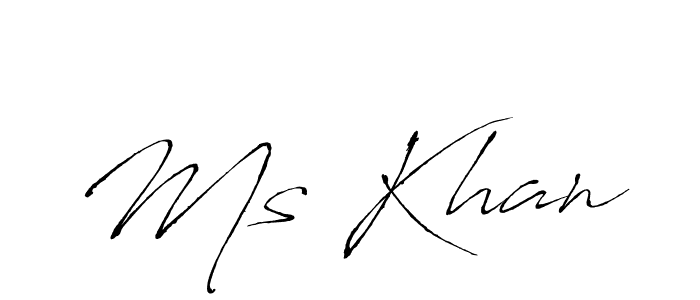 You can use this online signature creator to create a handwritten signature for the name Ms Khan. This is the best online autograph maker. Ms Khan signature style 6 images and pictures png