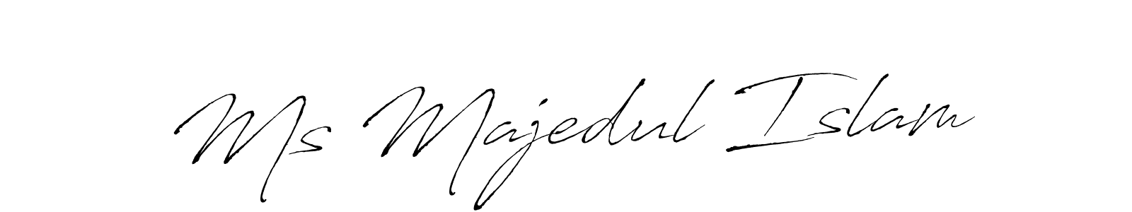Also we have Ms Majedul Islam name is the best signature style. Create professional handwritten signature collection using Antro_Vectra autograph style. Ms Majedul Islam signature style 6 images and pictures png