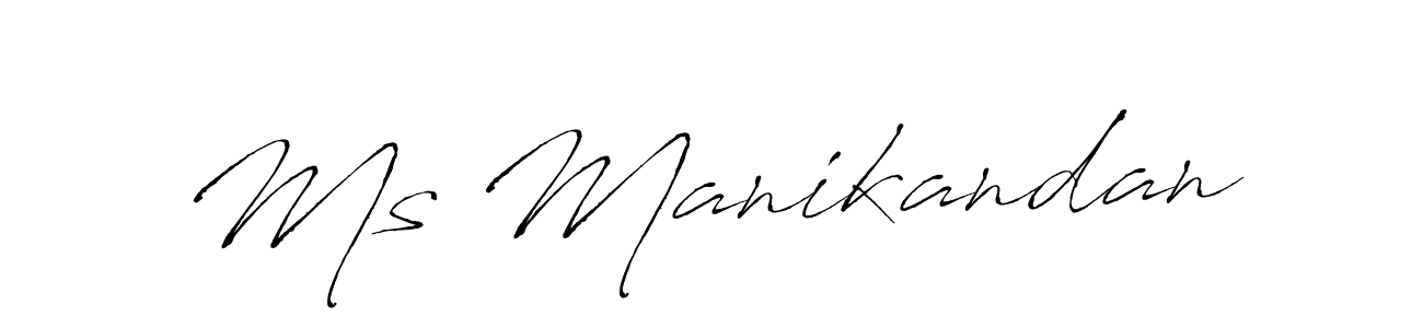You can use this online signature creator to create a handwritten signature for the name Ms Manikandan. This is the best online autograph maker. Ms Manikandan signature style 6 images and pictures png