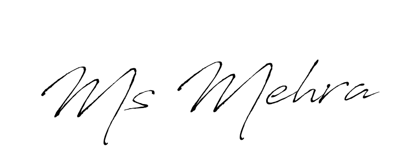 The best way (Antro_Vectra) to make a short signature is to pick only two or three words in your name. The name Ms Mehra include a total of six letters. For converting this name. Ms Mehra signature style 6 images and pictures png