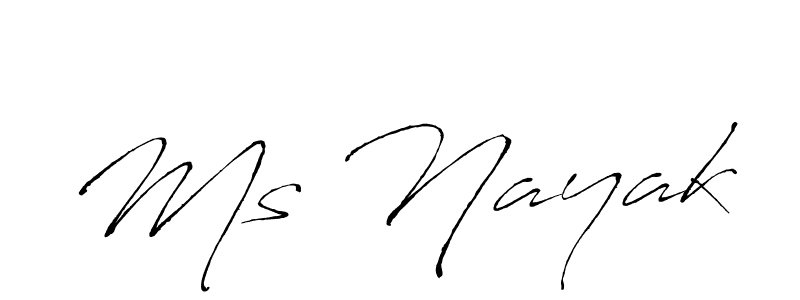 Make a beautiful signature design for name Ms Nayak. Use this online signature maker to create a handwritten signature for free. Ms Nayak signature style 6 images and pictures png