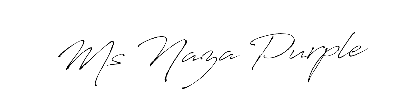 Use a signature maker to create a handwritten signature online. With this signature software, you can design (Antro_Vectra) your own signature for name Ms Naza Purple. Ms Naza Purple signature style 6 images and pictures png