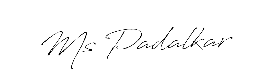 Once you've used our free online signature maker to create your best signature Antro_Vectra style, it's time to enjoy all of the benefits that Ms Padalkar name signing documents. Ms Padalkar signature style 6 images and pictures png