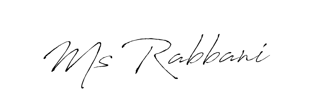 You should practise on your own different ways (Antro_Vectra) to write your name (Ms Rabbani) in signature. don't let someone else do it for you. Ms Rabbani signature style 6 images and pictures png