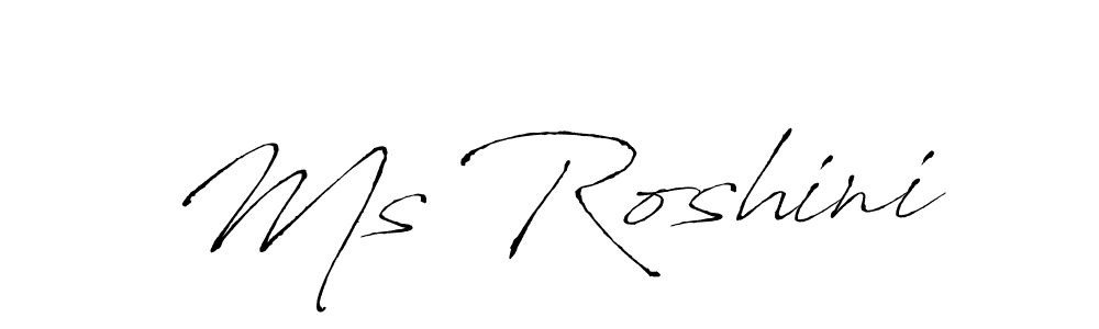 Here are the top 10 professional signature styles for the name Ms Roshini. These are the best autograph styles you can use for your name. Ms Roshini signature style 6 images and pictures png