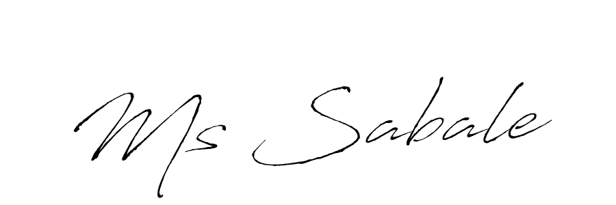 if you are searching for the best signature style for your name Ms Sabale. so please give up your signature search. here we have designed multiple signature styles  using Antro_Vectra. Ms Sabale signature style 6 images and pictures png
