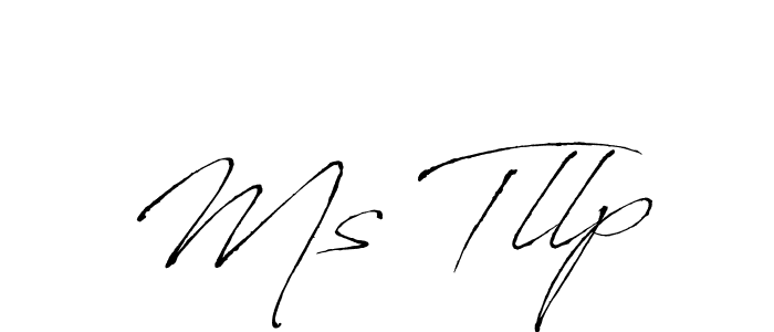 You should practise on your own different ways (Antro_Vectra) to write your name (Ms Tllp) in signature. don't let someone else do it for you. Ms Tllp signature style 6 images and pictures png