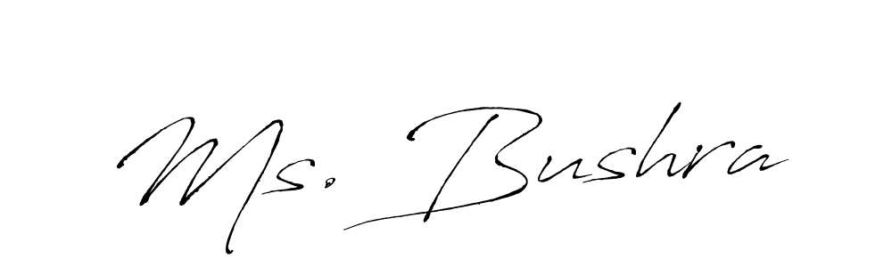 Once you've used our free online signature maker to create your best signature Antro_Vectra style, it's time to enjoy all of the benefits that Ms. Bushra name signing documents. Ms. Bushra signature style 6 images and pictures png