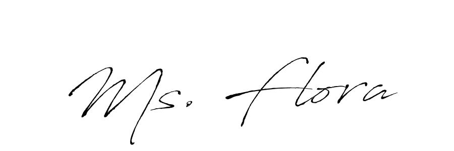 Ms. Flora stylish signature style. Best Handwritten Sign (Antro_Vectra) for my name. Handwritten Signature Collection Ideas for my name Ms. Flora. Ms. Flora signature style 6 images and pictures png