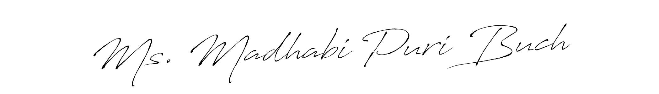 Make a beautiful signature design for name Ms. Madhabi Puri Buch. Use this online signature maker to create a handwritten signature for free. Ms. Madhabi Puri Buch signature style 6 images and pictures png