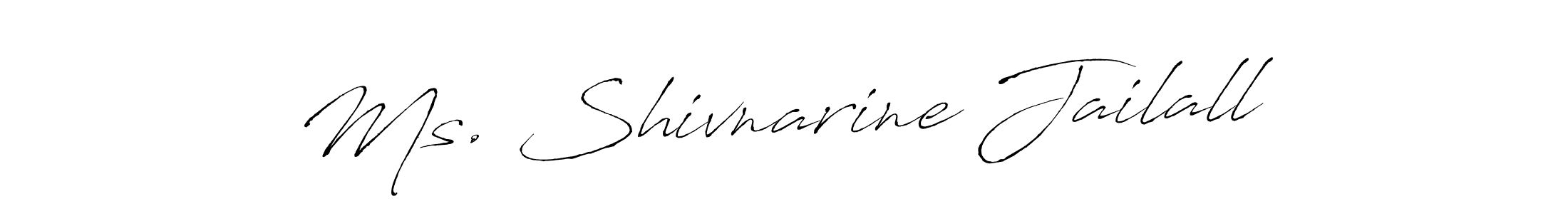 It looks lik you need a new signature style for name Ms. Shivnarine Jailall. Design unique handwritten (Antro_Vectra) signature with our free signature maker in just a few clicks. Ms. Shivnarine Jailall signature style 6 images and pictures png