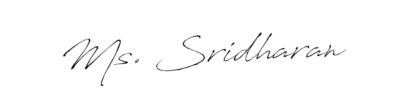 Best and Professional Signature Style for Ms. Sridharan. Antro_Vectra Best Signature Style Collection. Ms. Sridharan signature style 6 images and pictures png