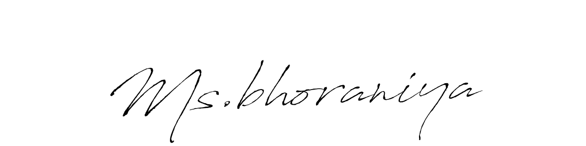 Make a beautiful signature design for name Ms.bhoraniya. Use this online signature maker to create a handwritten signature for free. Ms.bhoraniya signature style 6 images and pictures png