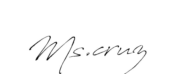 How to Draw Ms.cruz signature style? Antro_Vectra is a latest design signature styles for name Ms.cruz. Ms.cruz signature style 6 images and pictures png