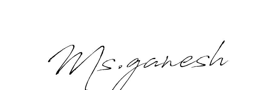 The best way (Antro_Vectra) to make a short signature is to pick only two or three words in your name. The name Ms.ganesh include a total of six letters. For converting this name. Ms.ganesh signature style 6 images and pictures png