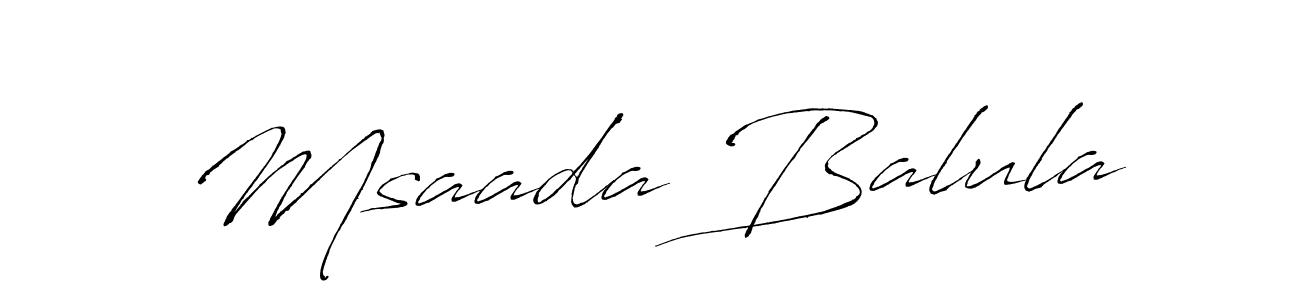 Use a signature maker to create a handwritten signature online. With this signature software, you can design (Antro_Vectra) your own signature for name Msaada Balula. Msaada Balula signature style 6 images and pictures png