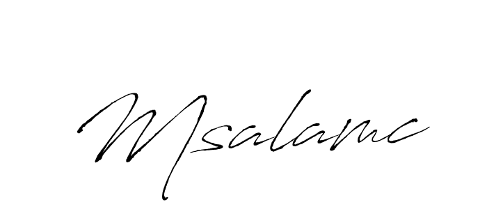 It looks lik you need a new signature style for name Msalamc. Design unique handwritten (Antro_Vectra) signature with our free signature maker in just a few clicks. Msalamc signature style 6 images and pictures png