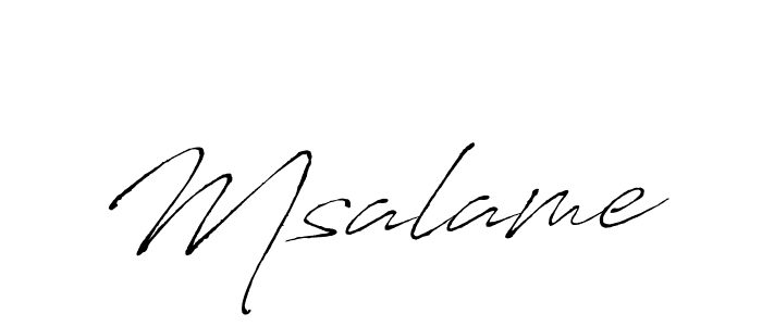 The best way (Antro_Vectra) to make a short signature is to pick only two or three words in your name. The name Msalame include a total of six letters. For converting this name. Msalame signature style 6 images and pictures png