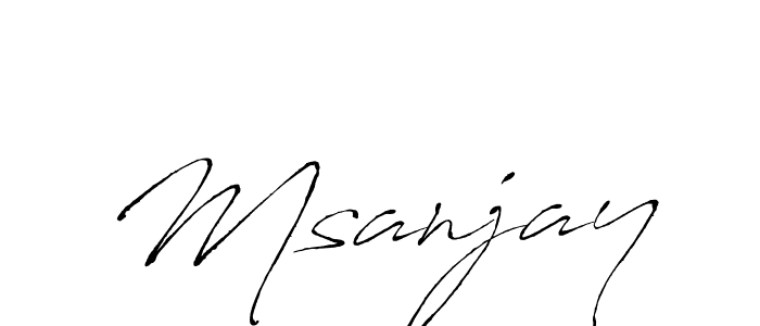 The best way (Antro_Vectra) to make a short signature is to pick only two or three words in your name. The name Msanjay include a total of six letters. For converting this name. Msanjay signature style 6 images and pictures png