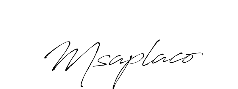 Make a beautiful signature design for name Msaplaco. With this signature (Antro_Vectra) style, you can create a handwritten signature for free. Msaplaco signature style 6 images and pictures png