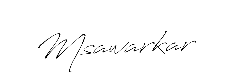 The best way (Antro_Vectra) to make a short signature is to pick only two or three words in your name. The name Msawarkar include a total of six letters. For converting this name. Msawarkar signature style 6 images and pictures png