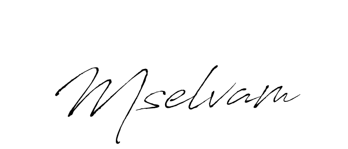 Once you've used our free online signature maker to create your best signature Antro_Vectra style, it's time to enjoy all of the benefits that Mselvam name signing documents. Mselvam signature style 6 images and pictures png