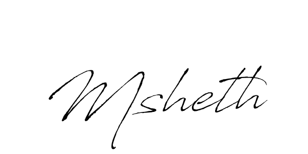 Antro_Vectra is a professional signature style that is perfect for those who want to add a touch of class to their signature. It is also a great choice for those who want to make their signature more unique. Get Msheth name to fancy signature for free. Msheth signature style 6 images and pictures png