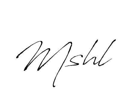 Also You can easily find your signature by using the search form. We will create Mshl name handwritten signature images for you free of cost using Antro_Vectra sign style. Mshl signature style 6 images and pictures png