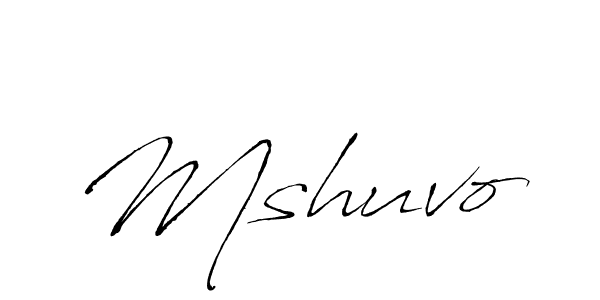 How to make Mshuvo name signature. Use Antro_Vectra style for creating short signs online. This is the latest handwritten sign. Mshuvo signature style 6 images and pictures png