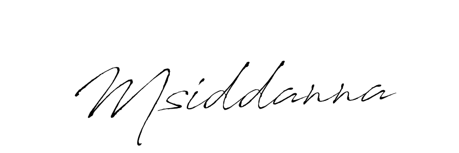You should practise on your own different ways (Antro_Vectra) to write your name (Msiddanna) in signature. don't let someone else do it for you. Msiddanna signature style 6 images and pictures png