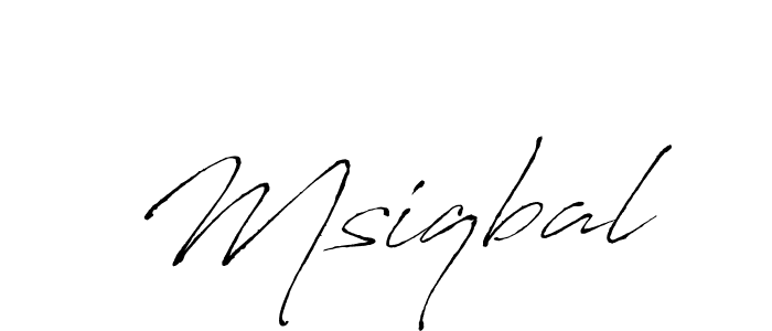 You should practise on your own different ways (Antro_Vectra) to write your name (Msiqbal) in signature. don't let someone else do it for you. Msiqbal signature style 6 images and pictures png