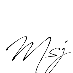 Best and Professional Signature Style for Msj. Antro_Vectra Best Signature Style Collection. Msj signature style 6 images and pictures png