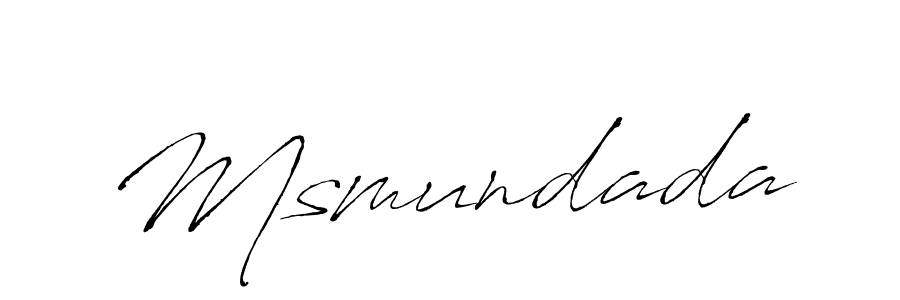 It looks lik you need a new signature style for name Msmundada. Design unique handwritten (Antro_Vectra) signature with our free signature maker in just a few clicks. Msmundada signature style 6 images and pictures png