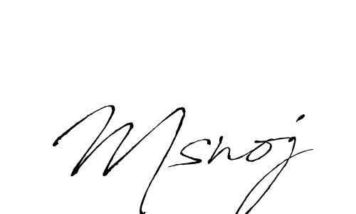 The best way (Antro_Vectra) to make a short signature is to pick only two or three words in your name. The name Msnoj include a total of six letters. For converting this name. Msnoj signature style 6 images and pictures png