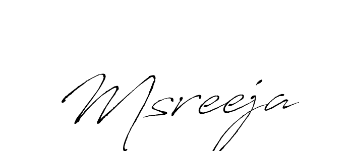 You should practise on your own different ways (Antro_Vectra) to write your name (Msreeja) in signature. don't let someone else do it for you. Msreeja signature style 6 images and pictures png