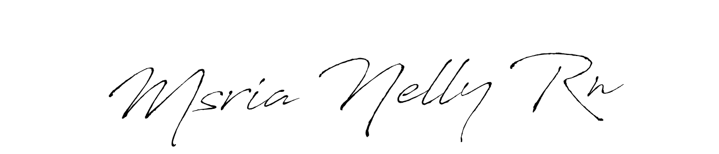 The best way (Antro_Vectra) to make a short signature is to pick only two or three words in your name. The name Msria Nelly Rn include a total of six letters. For converting this name. Msria Nelly Rn signature style 6 images and pictures png