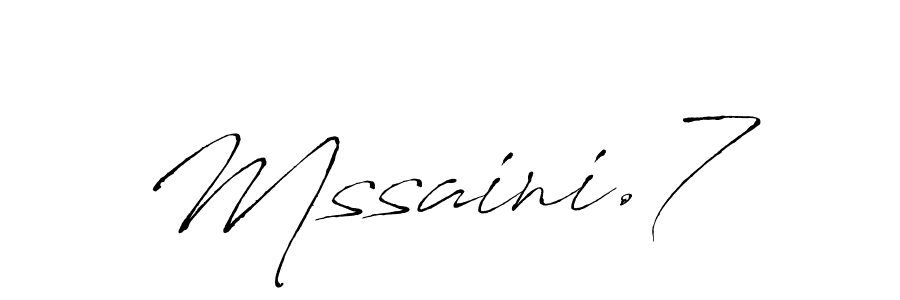 Use a signature maker to create a handwritten signature online. With this signature software, you can design (Antro_Vectra) your own signature for name Mssaini.7. Mssaini.7 signature style 6 images and pictures png