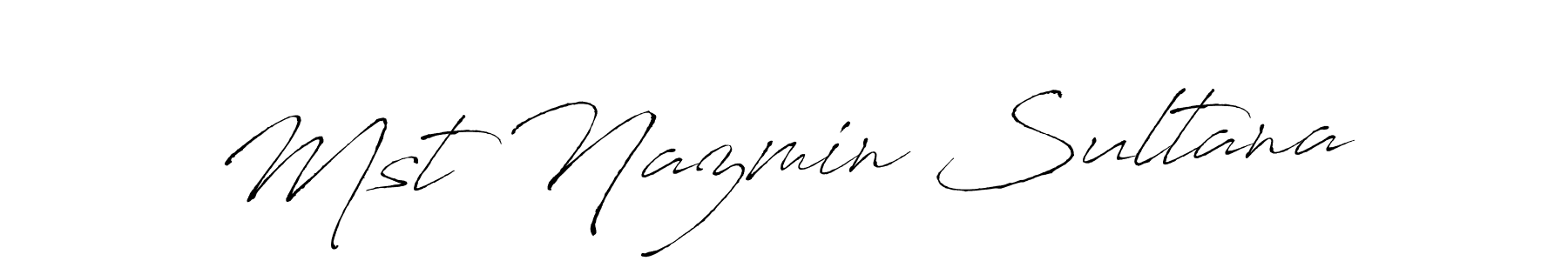 How to Draw Mst Nazmin Sultana signature style? Antro_Vectra is a latest design signature styles for name Mst Nazmin Sultana. Mst Nazmin Sultana signature style 6 images and pictures png