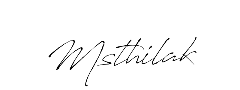 Once you've used our free online signature maker to create your best signature Antro_Vectra style, it's time to enjoy all of the benefits that Msthilak name signing documents. Msthilak signature style 6 images and pictures png