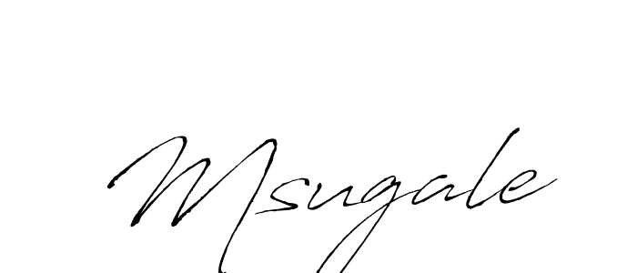 Make a beautiful signature design for name Msugale. With this signature (Antro_Vectra) style, you can create a handwritten signature for free. Msugale signature style 6 images and pictures png
